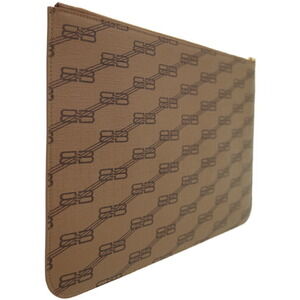 Balenciaga Monogram Clutch Signature Bag